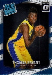 2017-18 Panini Donruss Optic Rated Rookie #160 Thomas Bryant - Lakers
